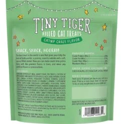 Tiny Tiger Pate Turkey & Giblets Recipe Grain-Free Canned Cat Food & Tiny Tiger Catnip Craze Flavor Filled Cat Treats -Meow Meals 303760 PT6. AC SS1800 V1623067051