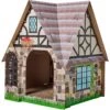 Frisco Tudor House Cardboard Cat House -Meow Meals 308815 MAIN. AC SS1800 V1696880188