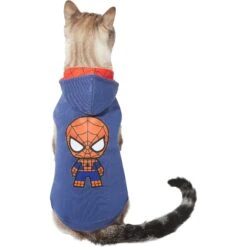 Marvel 's Spider-Man Dog & Cat Hoodie -Meow Meals 311944 PT2. AC SS1800 V1643322938
