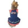 Frisco Embroidered Floral Dog & Cat Dress -Meow Meals 312128 MAIN. AC SS1800 V1644422834