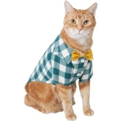 Frisco Boho Plaid Dog & Cat Shirt 12 Frisco Boho Plaid Dog & Cat Shirt -Meow Meals 312184 PT2. AC SS1800 V1644524592