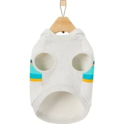 Frisco Striped Dog & Cat Hoodie -Meow Meals 312265 PT4. AC SS1800 V1644879160