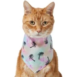 Frisco Palm Tree Dog & Cat Bandana -Meow Meals 312291 PT2. AC SS1800 V1644885754