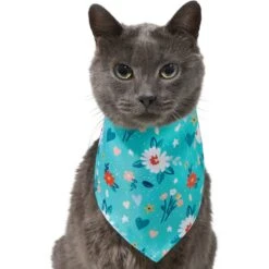 Frisco Spring Floral Dog & Cat Bandana 11 Frisco Spring Floral Dog & Cat Bandana -Meow Meals 312294 PT2. AC SS1800 V1644882580