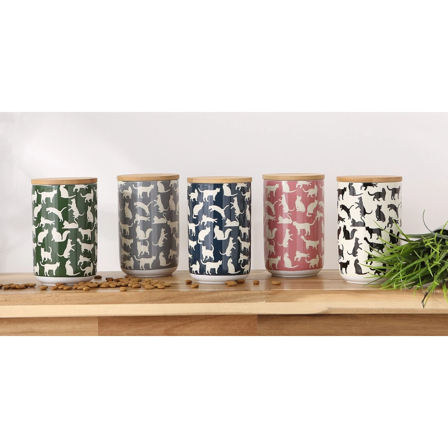 Bone Dry Ceramic Meow Cat Treat Canister 8 Bone Dry Ceramic Meow Cat Treat Canister - Image 7