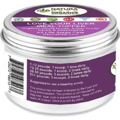 Natura Petz Organics LOVE YOUR LIVER MEAL TOPPER Liver, Kidney, Gall Bladder & Digestive Support Cat Supplement -Meow Meals 314195 PT2. AC SS1800 V1692645642