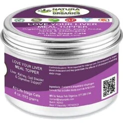 Natura Petz Organics LOVE YOUR LIVER MEAL TOPPER Liver, Kidney, Gall Bladder & Digestive Support Cat Supplement -Meow Meals 314195 PT3. AC SS1800 V1692645700