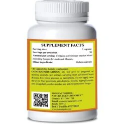 Natura Petz Organics GET OVIR IT MAX Master Blend Broad Spectrum Plant Anti Viral Anti Bacterial Support Cat Supplement -Meow Meals 314304 PT2. AC SS1800 V1692646634