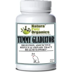 Natura Petz Organics Tummy Gladiator Cat Supplement, 150 Count