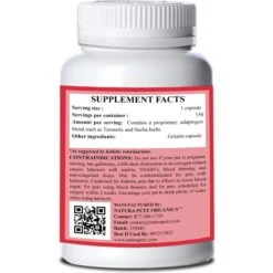 Natura Petz Organics TURMERIC THE MAGNIFICENT Antioxidant, Immune & Whole Body Wellness Support * Cat Supplement -Meow Meals 314425 PT2. AC SS1800 V1692644721