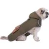 Frisco Lightweight Olive Reversible Packable Dog Raincoat -Meow Meals 315116 MAIN. AC SS1800 V1646442278