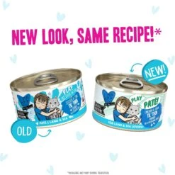 Weruva B.F.F. PLAY Best Feline Friend Pate Lovers, Aw Yeah! Blue Pate Buffet Variety Pack Wet Cat Food -Meow Meals 315733 PT8. AC SS1800 V1682627603