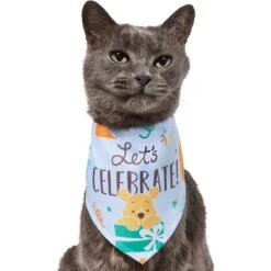 Disney Winnie The Pooh Birthday Dog & Cat Bandana -Meow Meals 316080 PT2. AC SS1800 V1646177034