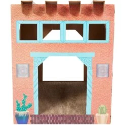 Frisco Southwestern House Cardboard Cat House 8 Frisco Southwestern House Cardboard Cat House -Meow Meals 317739 PT2. AC SS1800 V1642088618