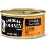 American Journey Senior Pate Chicken & Beef Recipe Canned Cat Food, 3-oz Can, Case Of 24 2 American Journey Senior Pate Chicken & Beef Recipe Canned Cat Food, 3-oz Can, Case Of 24 -Meow Meals 330849 MAIN. AC SS1800 V1691614424