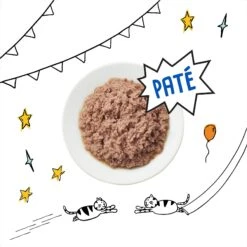 Tiny Tiger, Kitten Classic, Ocean Whitefish Pate Recipe, Canned Cat Food -Meow Meals 330994 PT1. AC SS1800 V1642187482