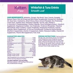 Wellness Complete Health Kitten Whitefish & Tuna Formula Grain-Free Canned Cat Food, Case Of 24 -Meow Meals 333297 PT8. AC SS1800 V1690904616