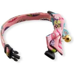 Necoichi Temari Bow Tie Breakaway Cat Collar -Meow Meals 335349 PT3. AC SS1800 V1633986697