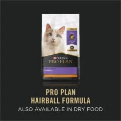 Purina Pro Plan Hairball Control Ocean Whitefish & Tuna Entrée Pate Wet Cat Food, 3-oz Can, Case Of 24 -Meow Meals 336308 PT6. AC SS1800 V1634075507