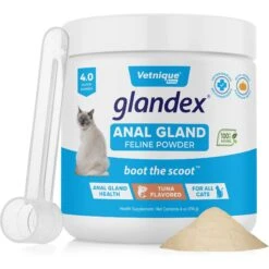 Vetnique Labs Glandex Tuna Flavored Powder Digestive Supplement For Cats