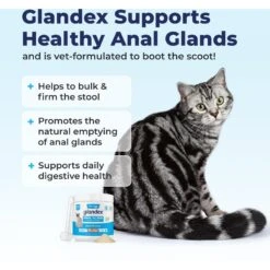 Vetnique Labs Glandex Tuna Flavored Powder Digestive Supplement For Cats 14 Vetnique Labs Glandex Tuna Flavored Powder Digestive Supplement For Cats -Meow Meals 338792 PT3. AC SS1800 V1689974820