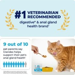 Vetnique Labs Glandex Tuna Flavored Powder Digestive Supplement For Cats 15 Vetnique Labs Glandex Tuna Flavored Powder Digestive Supplement For Cats -Meow Meals 338792 PT4. AC SS1800 V1689974892