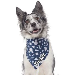 Disney Mickey Mouse Geo Art Personalized Dog & Cat Bandana -Meow Meals 346370 PT3. AC SS1800 V1671228218
