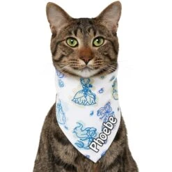 Disney Princesses Personalized Dog & Cat Bandana -Meow Meals 346386 PT2. AC SS1800 V1671228162