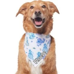 Disney Princesses Personalized Dog & Cat Bandana -Meow Meals 346386 PT3. AC SS1800 V1671228219