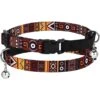 CollarDirect Tribal Pattern Aztec Design Nylon Breakaway Cat Collar With Bell 2 CollarDirect Tribal Pattern Aztec Design Nylon Breakaway Cat Collar With Bell -Meow Meals 347940 MAIN. AC SS1800 V1639786609