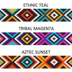CollarDirect Tribal Pattern Ethnic Design Nylon Cat Collar -Meow Meals 348060 PT3. AC SS1800 V1639783301