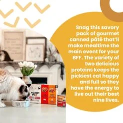 I And Love And You XOXO Salmon & Whitefish Pate Grain-Free Variety Pack Canned Cat Food, 3-oz Can, Case Of 12 -Meow Meals 352469 PT1. AC SS1800 V1686942131