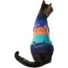 Frisco Anaconda Cheetah Colorblock Dog & Cat Sweater -Meow Meals 353596 MAIN. AC SS1800 V1659006992