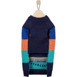 Frisco Anaconda Cheetah Colorblock Dog & Cat Sweater -Meow Meals 353596 PT5. AC SS1800 V1659726588