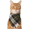 Frisco Plaid Fringe Dog & Cat Bandana -Meow Meals 353769 MAIN. AC SS1800 V1659007528