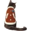 Frisco Lightweight Varsity Dog & Cat Jacket -Meow Meals 353861 MAIN. AC SS1800 V1659008241