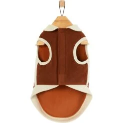 Frisco Lightweight Varsity Dog & Cat Jacket -Meow Meals 353861 PT5. AC SS1800 V1659726900