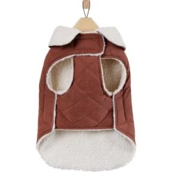 Frisco Mid-Heavyweight Fleece Lined Quilted Dog & Cat Coat 14 Frisco Mid-Heavyweight Fleece Lined Quilted Dog & Cat Coat -Meow Meals 353877 PT5. AC SS1800 V1659726711