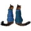 Frisco Mediumweight Reversible Dog & Cat Coat -Meow Meals 353932 MAIN. AC SS1800 V1659011013