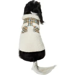 Frisco Lightweight Plaid Pocket Dog & Cat Coat -Meow Meals 353940 PT2. AC SS1800 V1659008183