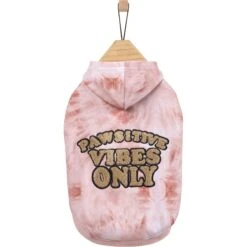 Frisco Pawsitive Vibes Only Dog & Cat Hoodie -Meow Meals 353957 PT4. AC SS1800 V1659725939