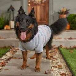 Frisco Pink Tie Dye Dog & Cat Hoodie -Meow Meals 353981 PT7. AC SS1800 V1660749835