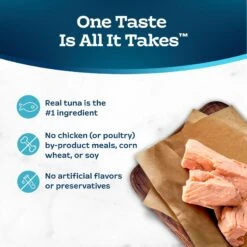 Blue Buffalo Tastefuls Savory Singles Tuna Entrée Cuts In Gravy Adult Cat Food, 2.6-oz Cup, Case Of 24 -Meow Meals 354427 PT5. AC SS1800 V1642026474