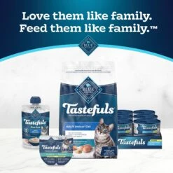 Blue Buffalo Tastefuls Savory Singles Tuna Entrée Cuts In Gravy Adult Cat Food, 2.6-oz Cup, Case Of 24 -Meow Meals 354427 PT8. AC SS1800 V1642009022