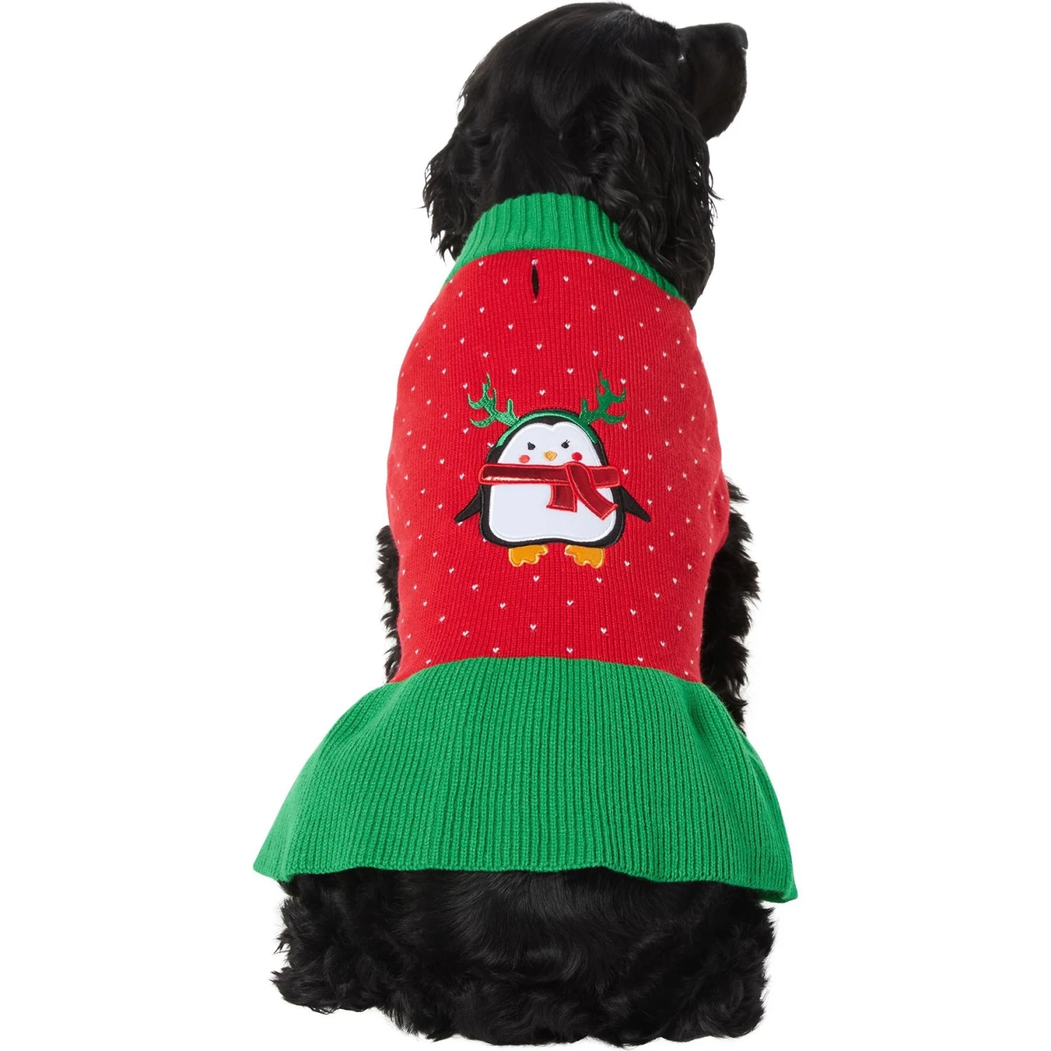 Frisco Penguin Dog & Cat Sweater Dress 5 Frisco Penguin Dog & Cat Sweater Dress - Image 3