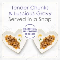 Fancy Feast Gourmet Gravy Petites Turkey & Sweet Potato Entree Wet Cat Food -Meow Meals 358577 PT1. AC SS1800 V1647905811