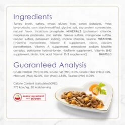 Fancy Feast Gourmet Gravy Petites Turkey & Sweet Potato Entree Wet Cat Food -Meow Meals 358577 PT4. AC SS1800 V1647901656