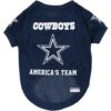 Pets First NFL Dog & Cat Raglan Jersey, Dallas Cowboys -Meow Meals 361168 MAIN. AC SS1800 V1642804316