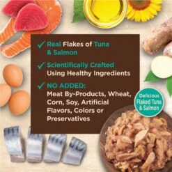 Wellness Tiny Tasters Tuna & Salmon Grain-Free Flaked Wet Cat Food, 1.75-oz Pouch, Case Of 12 15 Wellness Tiny Tasters Tuna & Salmon Grain-Free Flaked Wet Cat Food, 1.75-oz Pouch, Case Of 12 -Meow Meals 363909 PT4. AC SS1800 V1695839597