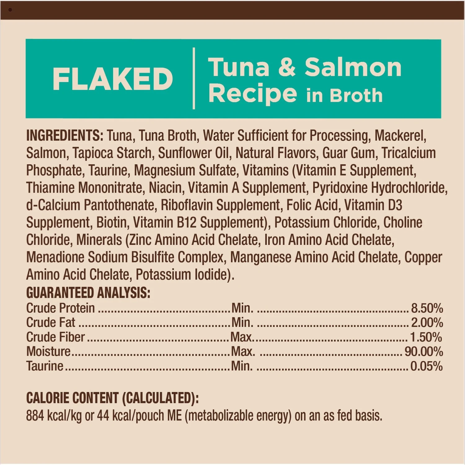 Wellness Tiny Tasters Tuna & Salmon Grain-Free Flaked Wet Cat Food, 1.75-oz Pouch, Case Of 12 10 Wellness Tiny Tasters Tuna & Salmon Grain-Free Flaked Wet Cat Food, 1.75-oz Pouch, Case Of 12 - Image 8